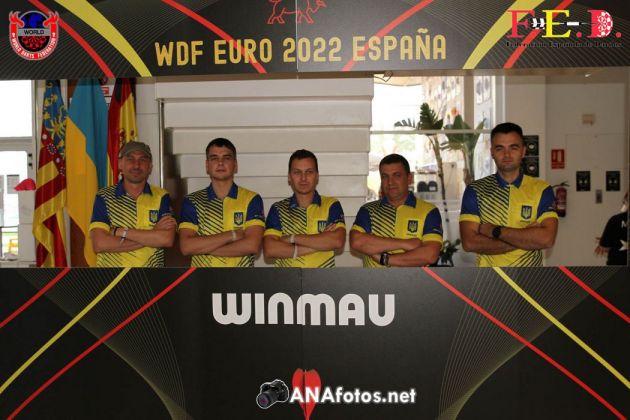 WDF EuroCup 2022 - Ukraine team