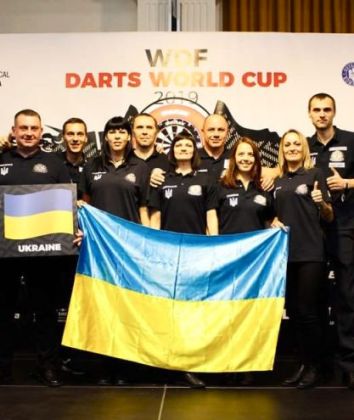 Ukraine WDF World Cup 2019 Darts Team 